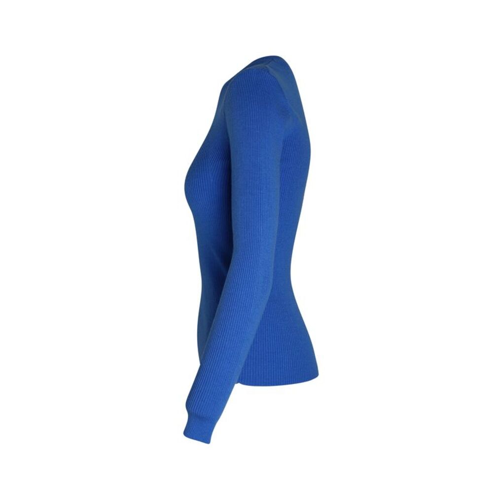 Sandro Paris Knit Sweater in Blue Acrylic_2